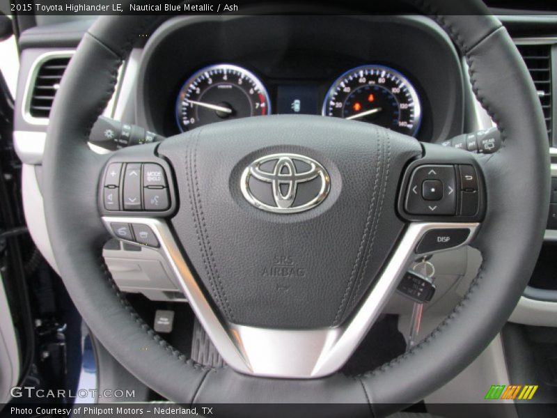  2015 Highlander LE Steering Wheel