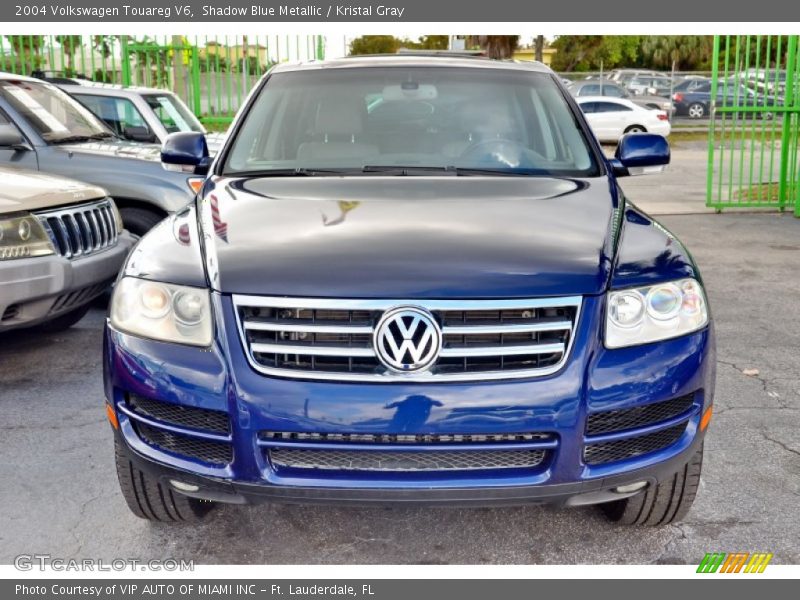 Shadow Blue Metallic / Kristal Gray 2004 Volkswagen Touareg V6