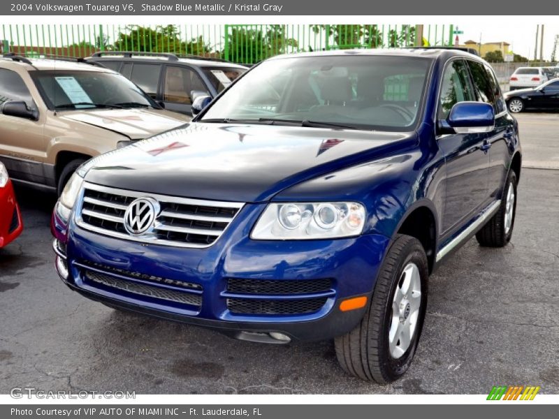 Shadow Blue Metallic / Kristal Gray 2004 Volkswagen Touareg V6