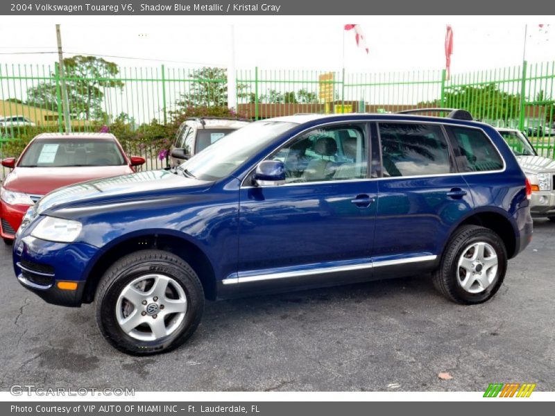 Shadow Blue Metallic / Kristal Gray 2004 Volkswagen Touareg V6