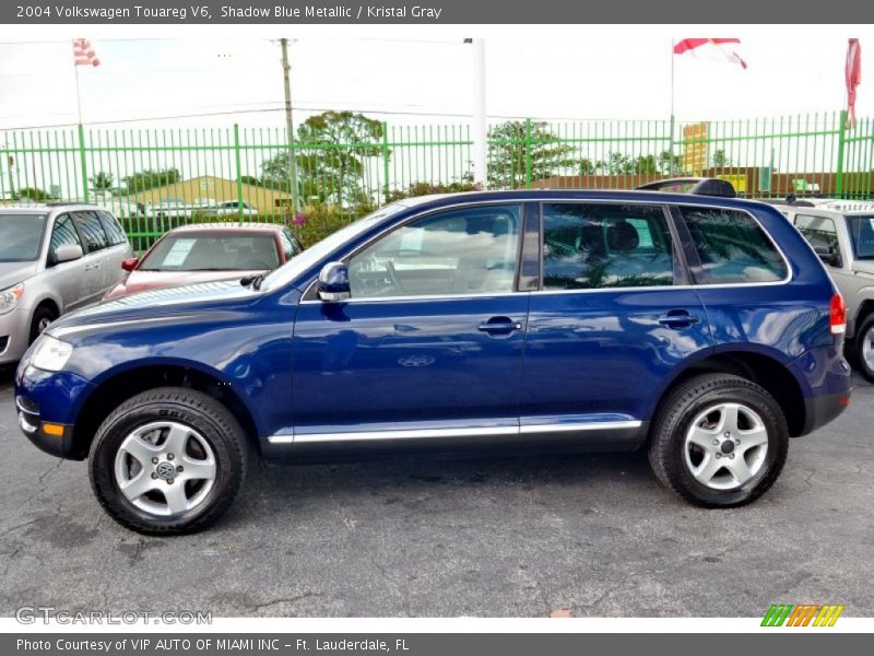 Shadow Blue Metallic / Kristal Gray 2004 Volkswagen Touareg V6