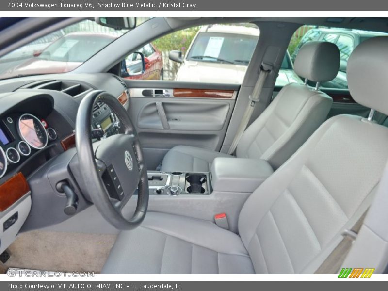 Front Seat of 2004 Touareg V6