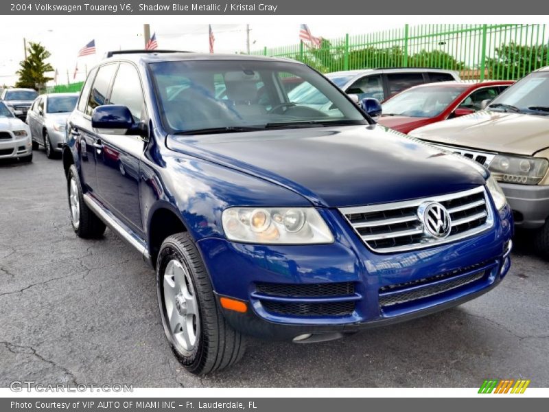 Shadow Blue Metallic / Kristal Gray 2004 Volkswagen Touareg V6