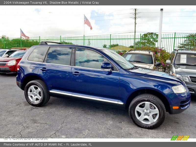 Shadow Blue Metallic / Kristal Gray 2004 Volkswagen Touareg V6