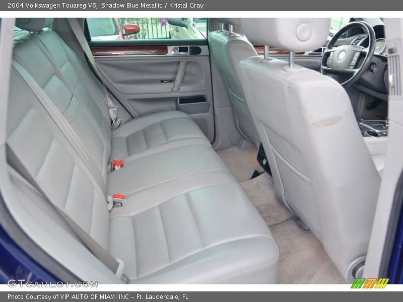 Rear Seat of 2004 Touareg V6