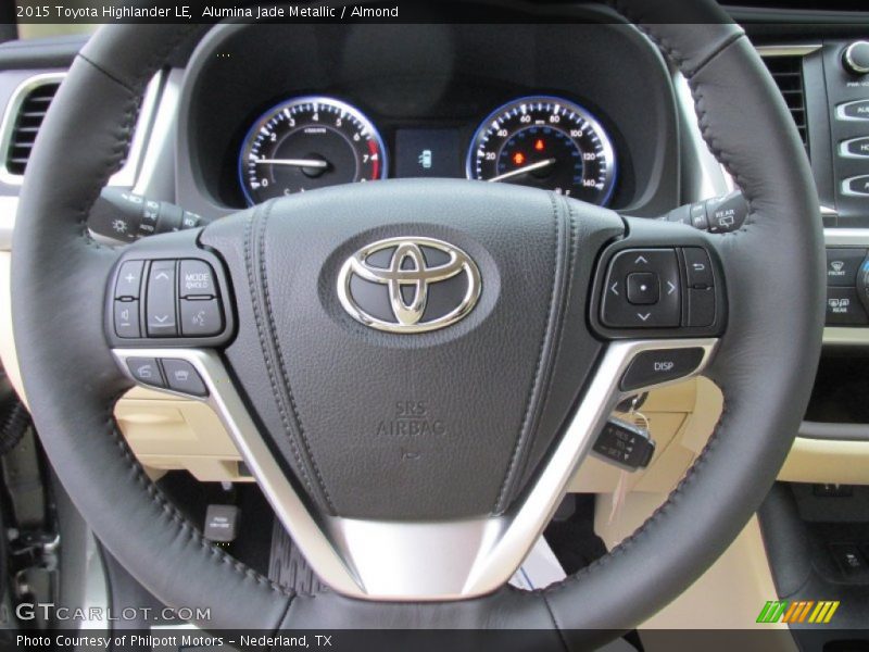 2015 Highlander LE Steering Wheel