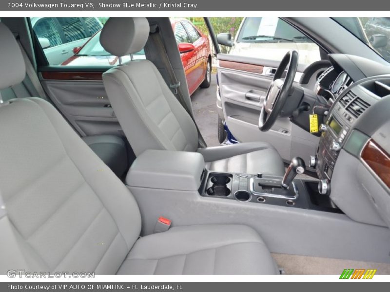 Shadow Blue Metallic / Kristal Gray 2004 Volkswagen Touareg V6