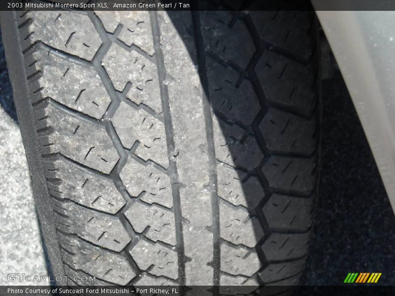 Amazon Green Pearl / Tan 2003 Mitsubishi Montero Sport XLS