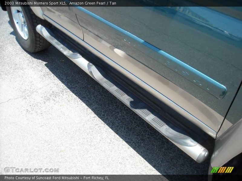 Amazon Green Pearl / Tan 2003 Mitsubishi Montero Sport XLS