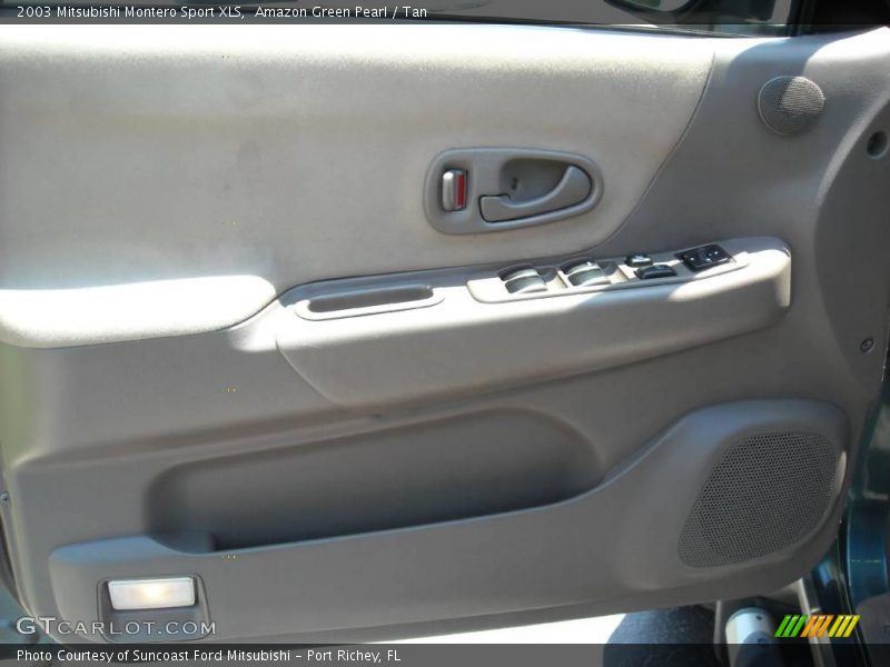 Amazon Green Pearl / Tan 2003 Mitsubishi Montero Sport XLS