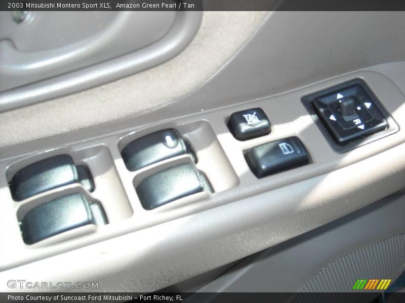 Amazon Green Pearl / Tan 2003 Mitsubishi Montero Sport XLS
