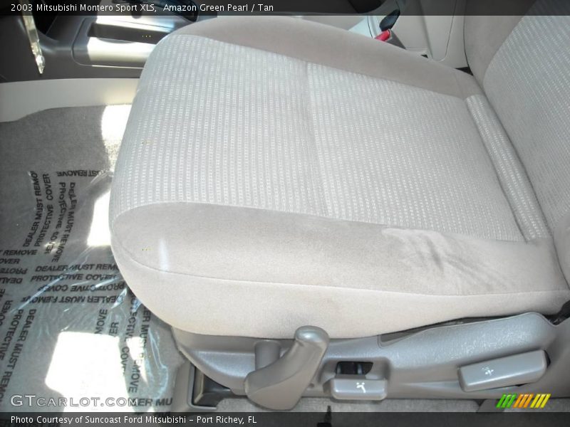 Amazon Green Pearl / Tan 2003 Mitsubishi Montero Sport XLS