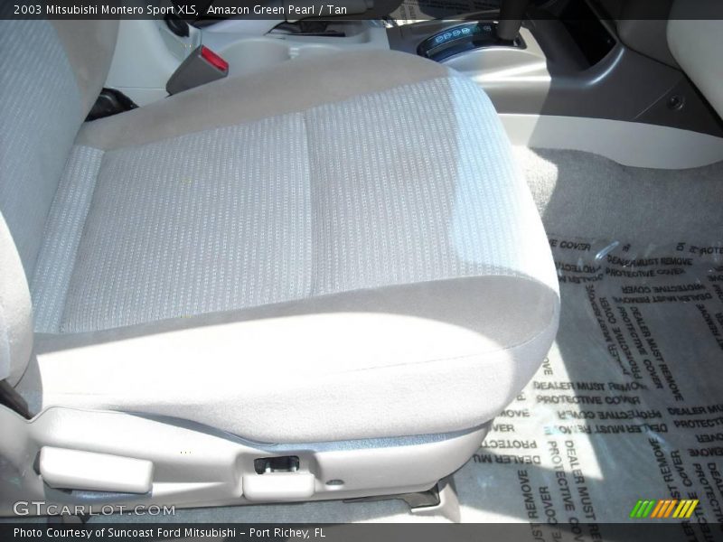 Amazon Green Pearl / Tan 2003 Mitsubishi Montero Sport XLS