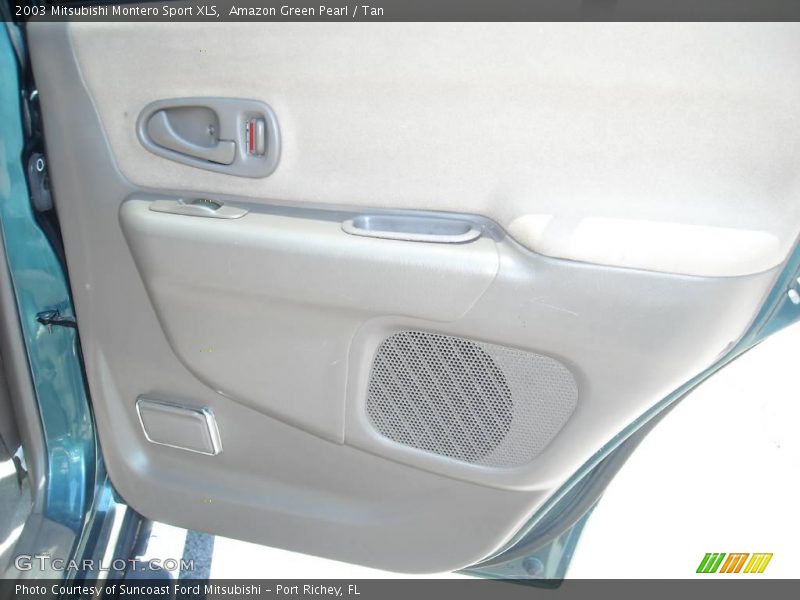 Amazon Green Pearl / Tan 2003 Mitsubishi Montero Sport XLS