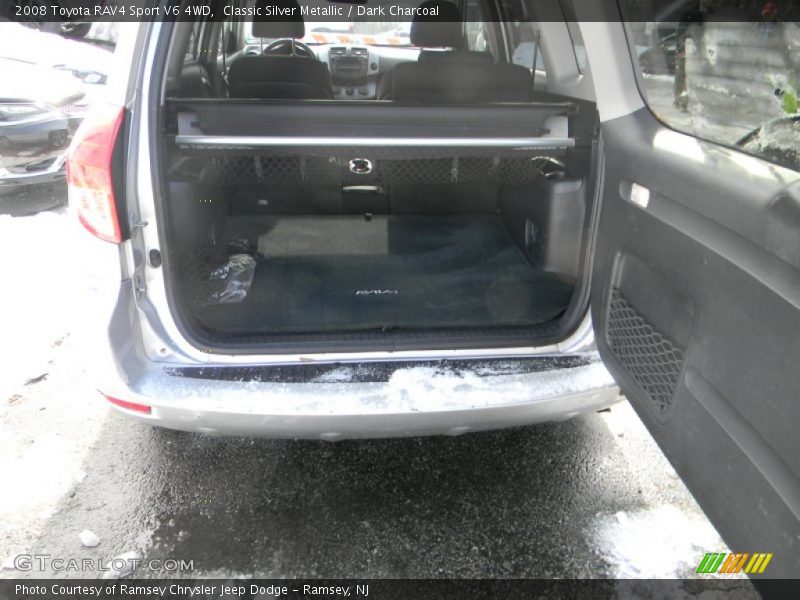 Classic Silver Metallic / Dark Charcoal 2008 Toyota RAV4 Sport V6 4WD