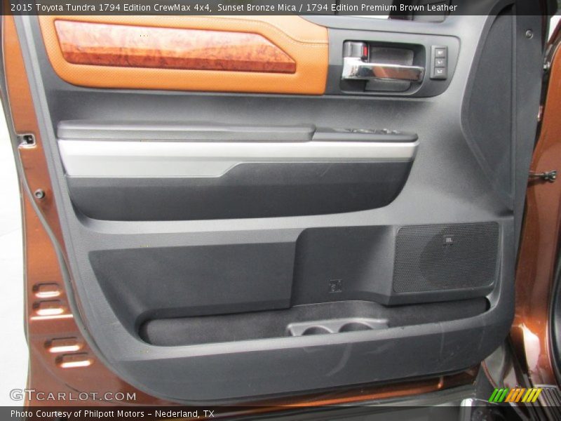 Door Panel of 2015 Tundra 1794 Edition CrewMax 4x4
