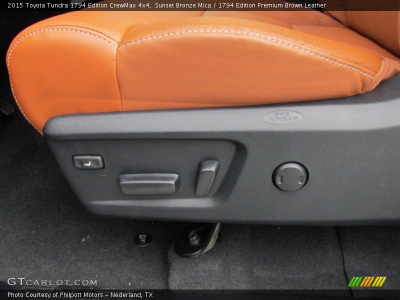 Controls of 2015 Tundra 1794 Edition CrewMax 4x4