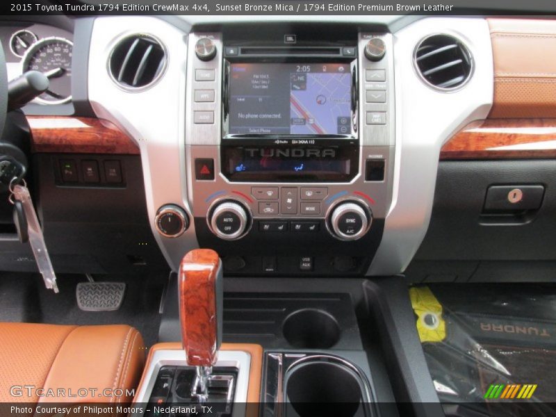 Controls of 2015 Tundra 1794 Edition CrewMax 4x4