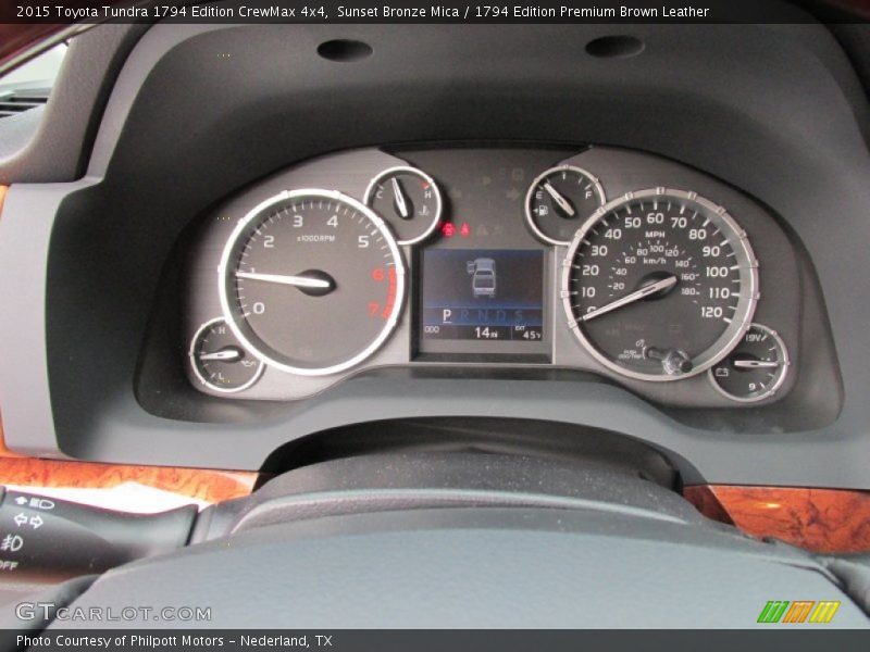  2015 Tundra 1794 Edition CrewMax 4x4 1794 Edition CrewMax 4x4 Gauges