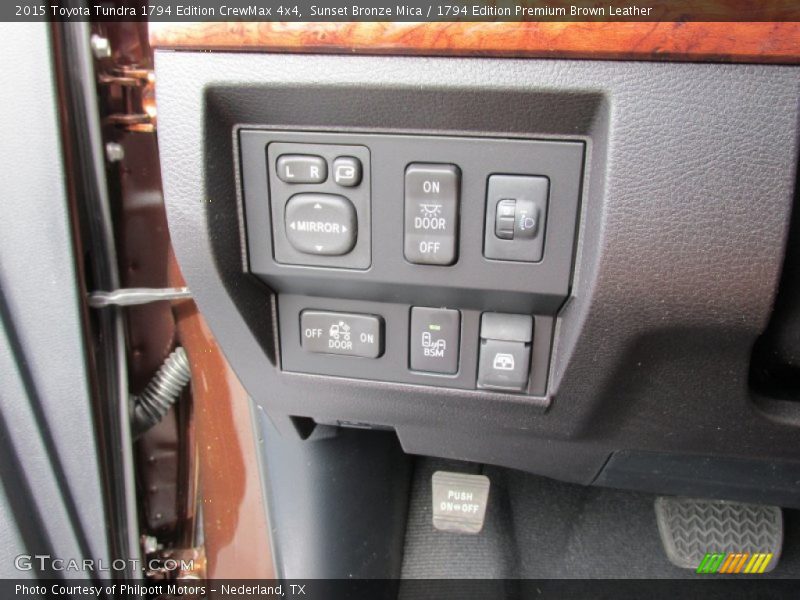 Controls of 2015 Tundra 1794 Edition CrewMax 4x4