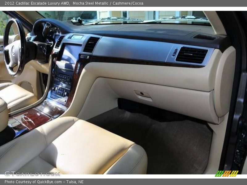 Mocha Steel Metallic / Cashmere/Cocoa 2012 Cadillac Escalade Luxury AWD