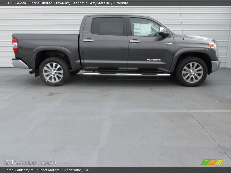 Magnetic Gray Metallic / Graphite 2015 Toyota Tundra Limited CrewMax