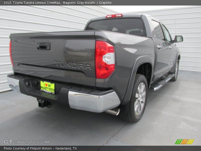 Magnetic Gray Metallic / Graphite 2015 Toyota Tundra Limited CrewMax
