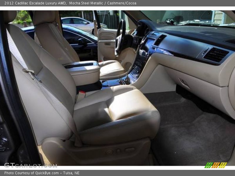 Mocha Steel Metallic / Cashmere/Cocoa 2012 Cadillac Escalade Luxury AWD