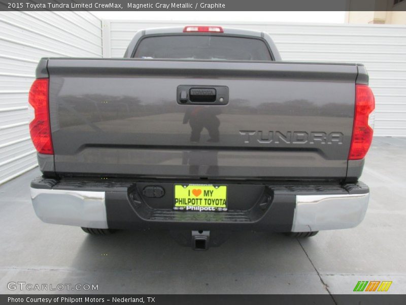 Magnetic Gray Metallic / Graphite 2015 Toyota Tundra Limited CrewMax