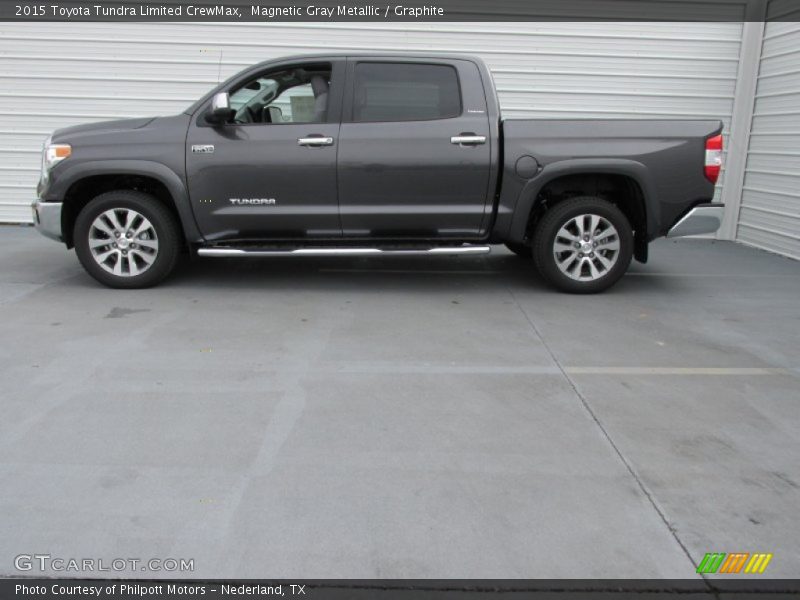 Magnetic Gray Metallic / Graphite 2015 Toyota Tundra Limited CrewMax