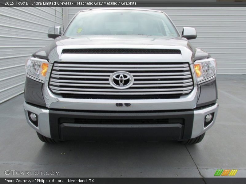 Magnetic Gray Metallic / Graphite 2015 Toyota Tundra Limited CrewMax