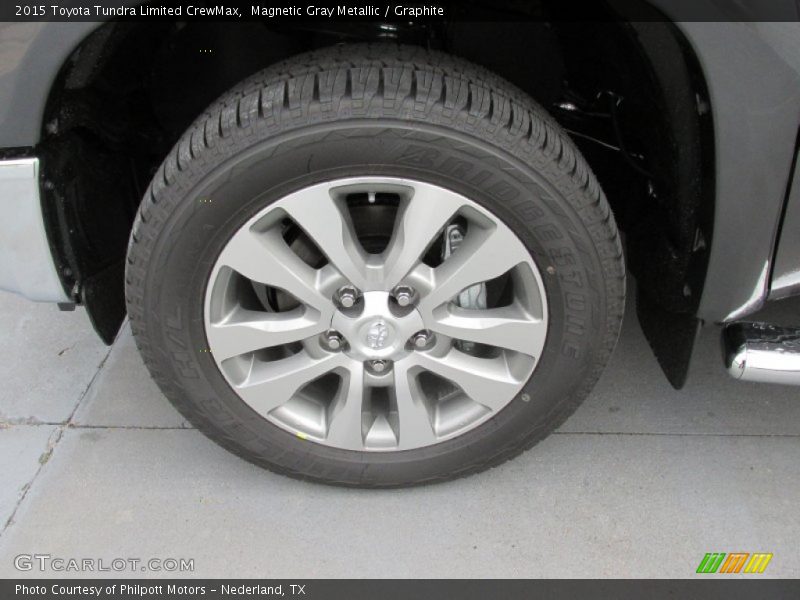 Magnetic Gray Metallic / Graphite 2015 Toyota Tundra Limited CrewMax