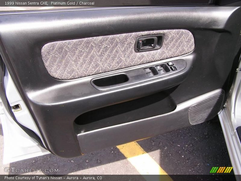 Platinum Gold / Charcoal 1999 Nissan Sentra GXE