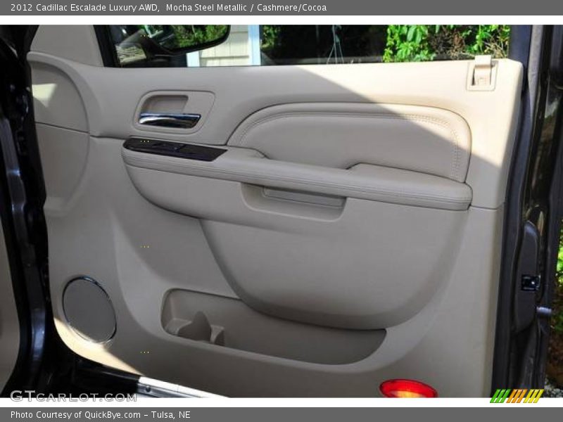 Mocha Steel Metallic / Cashmere/Cocoa 2012 Cadillac Escalade Luxury AWD