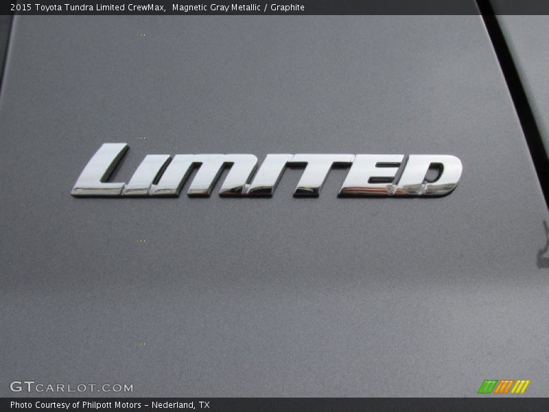 Magnetic Gray Metallic / Graphite 2015 Toyota Tundra Limited CrewMax