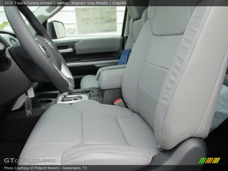Magnetic Gray Metallic / Graphite 2015 Toyota Tundra Limited CrewMax