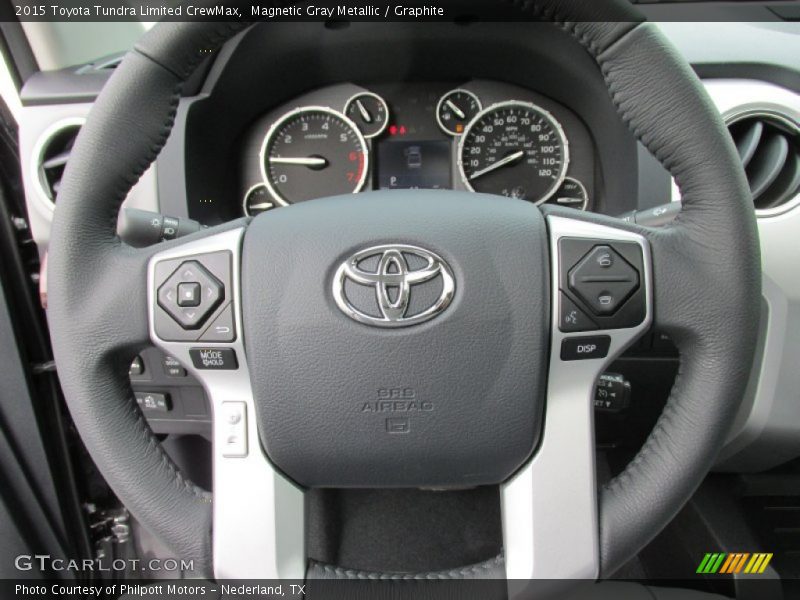 Magnetic Gray Metallic / Graphite 2015 Toyota Tundra Limited CrewMax