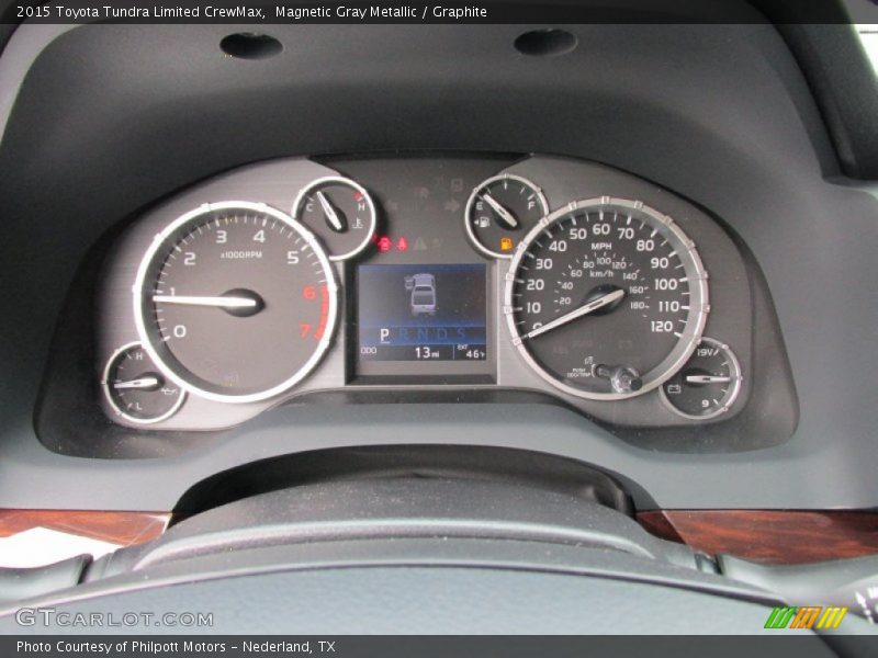 Magnetic Gray Metallic / Graphite 2015 Toyota Tundra Limited CrewMax