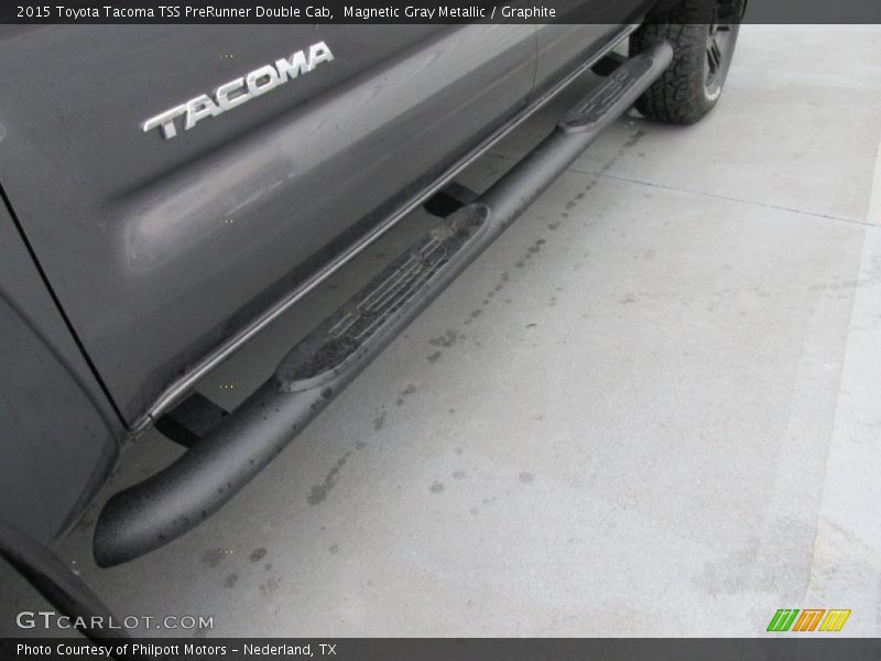Magnetic Gray Metallic / Graphite 2015 Toyota Tacoma TSS PreRunner Double Cab