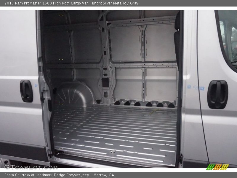 Bright Silver Metallic / Gray 2015 Ram ProMaster 1500 High Roof Cargo Van