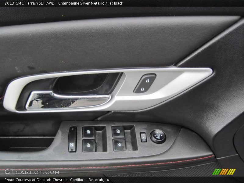 Champagne Silver Metallic / Jet Black 2013 GMC Terrain SLT AWD
