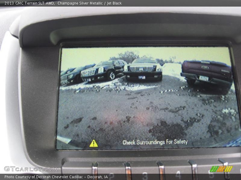 Champagne Silver Metallic / Jet Black 2013 GMC Terrain SLT AWD