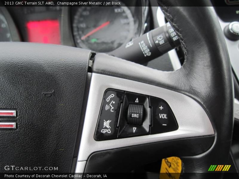 Champagne Silver Metallic / Jet Black 2013 GMC Terrain SLT AWD