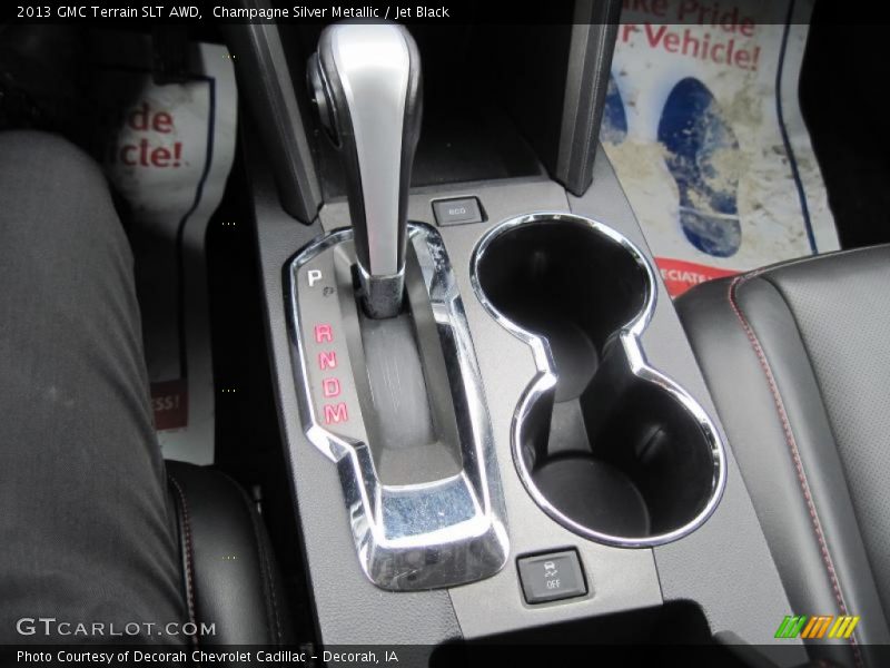 Champagne Silver Metallic / Jet Black 2013 GMC Terrain SLT AWD