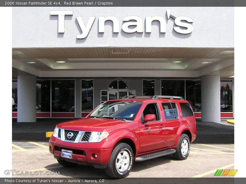 Red Brawn Pearl / Graphite 2006 Nissan Pathfinder SE 4x4