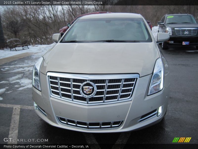 Silver Coast Metallic / Shale/Cocoa 2015 Cadillac XTS Luxury Sedan
