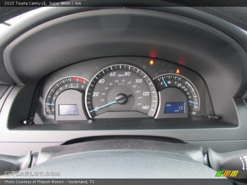  2015 Camry LE LE Gauges