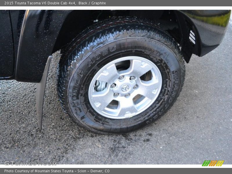 Black / Graphite 2015 Toyota Tacoma V6 Double Cab 4x4
