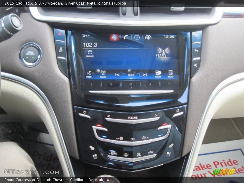 Silver Coast Metallic / Shale/Cocoa 2015 Cadillac XTS Luxury Sedan