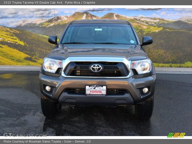 Pyrite Mica / Graphite 2015 Toyota Tacoma V6 Double Cab 4x4